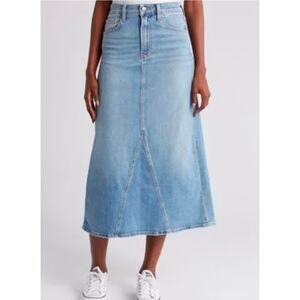 NWT Joe's Jeans Delia Stretch Maxi Denim Skirt - Size 31